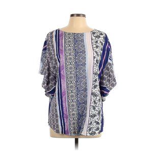 Chico's Pullover Flutter Sleeve Top NWT 12/14 Petite